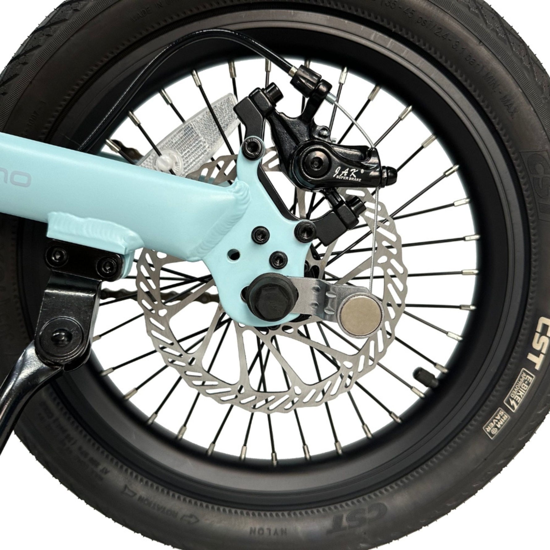 Folding e-bike nemo with magnetism