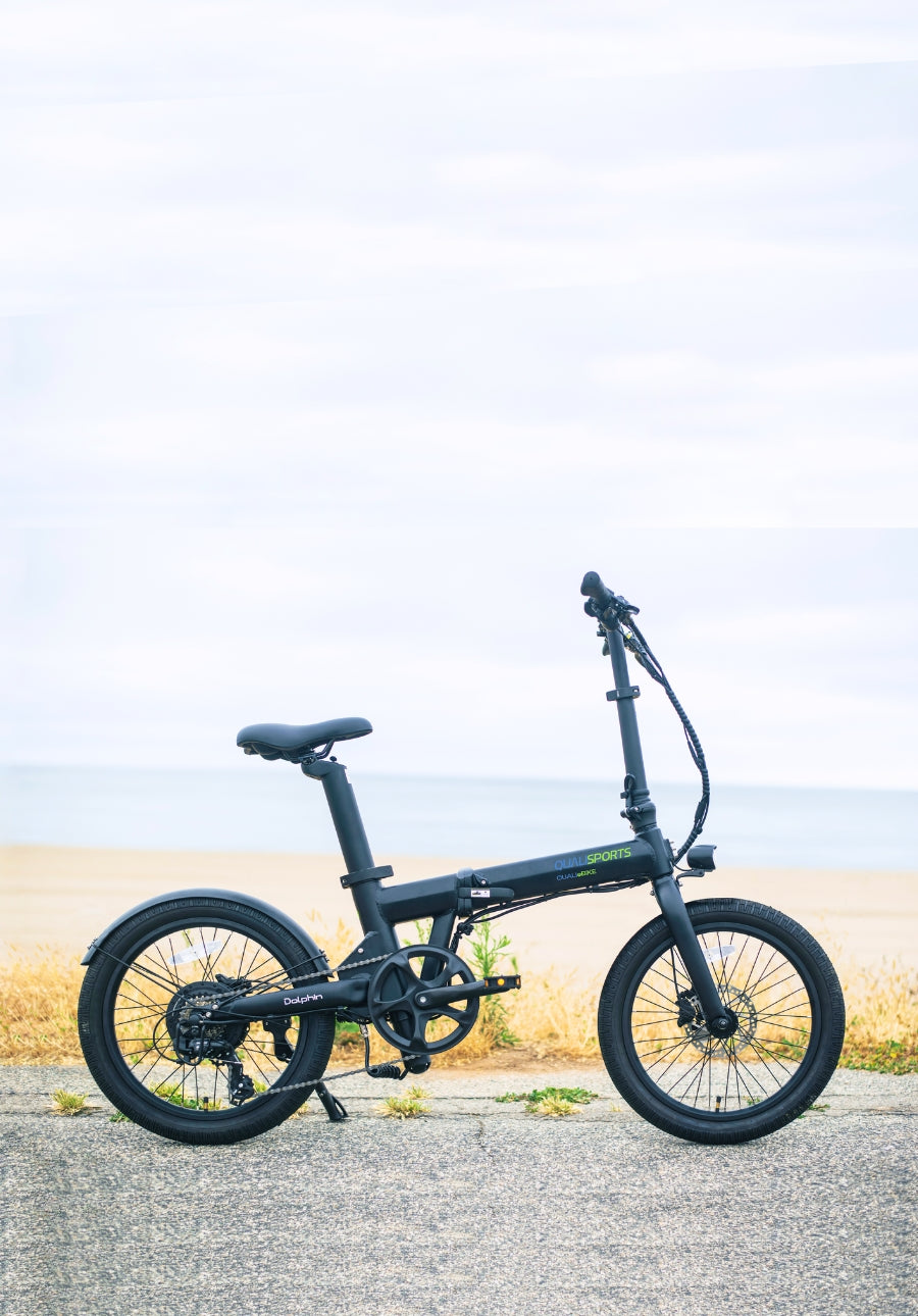 qualisports dolphin plus 500w folding ebike